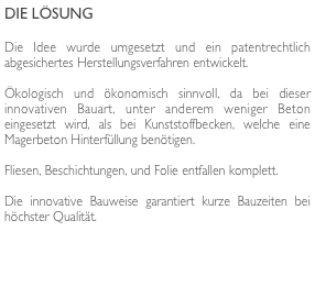 LÖSUNG Sichtbeton Schwimmbecken Betonpool Betonschwimmbecken Naturpool